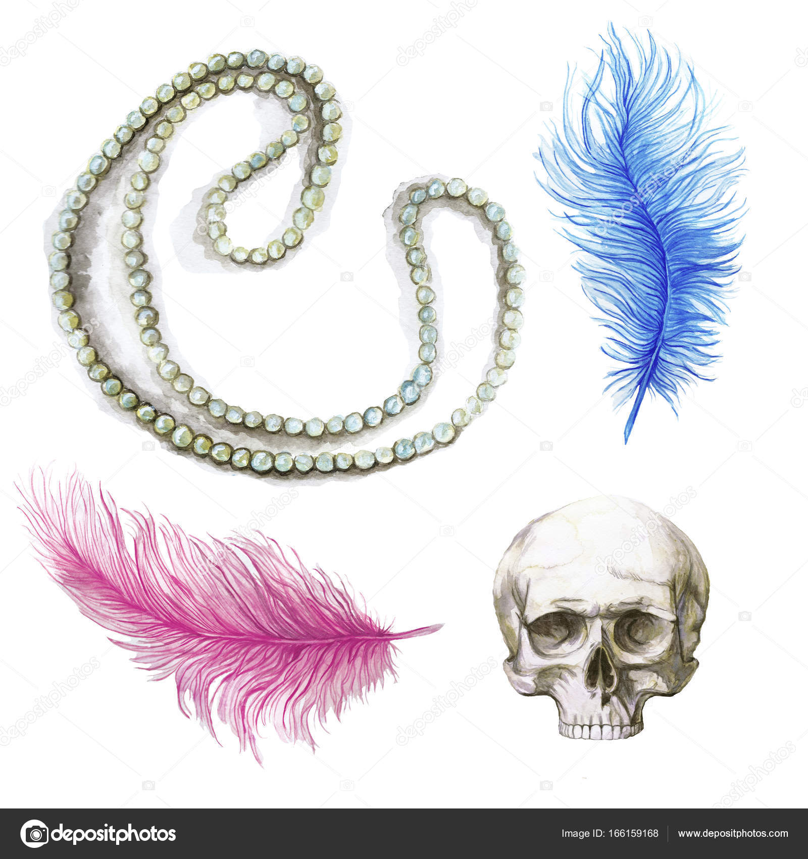 1600x1700 Watercolor Drawing, Feathers, Blue Feather, Pink Feather, Human