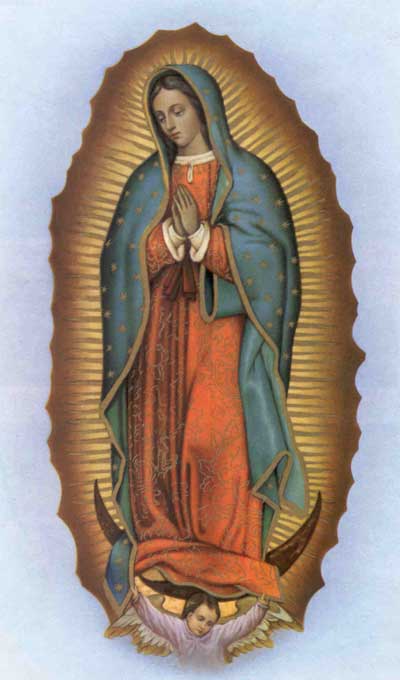 400x680 The Apparition Of Our Lady Of Guadalupe In 1531