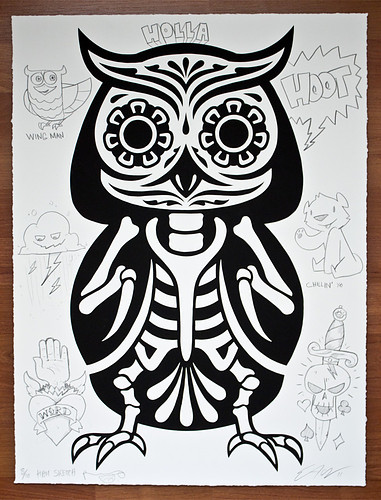 381x500 Pix For Gt Skeleton Owl Art Owl And Sketches