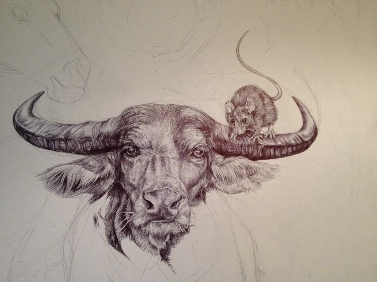 1280x960 I Spent My Summer Making A Massive Drawing Of The Chinese Zodiac