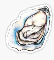 210x230 Oysters Drawing Stickers Redbubble