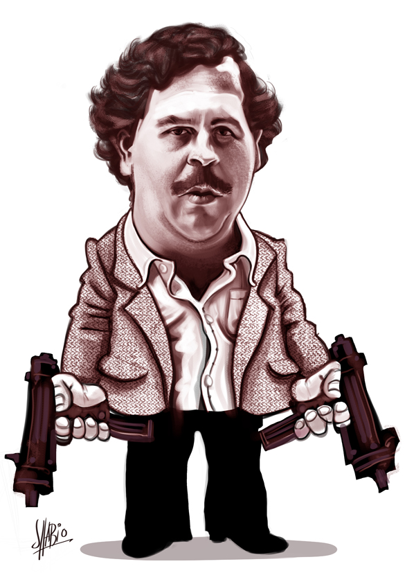 Pablo Escobar Drawing at GetDrawings | Free download