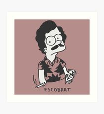 210x230 Pablo Escobar Drawing Art Prints Redbubble