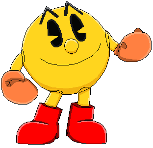 312x303 Smash Bros. Collab Pac Man By Mollyketty