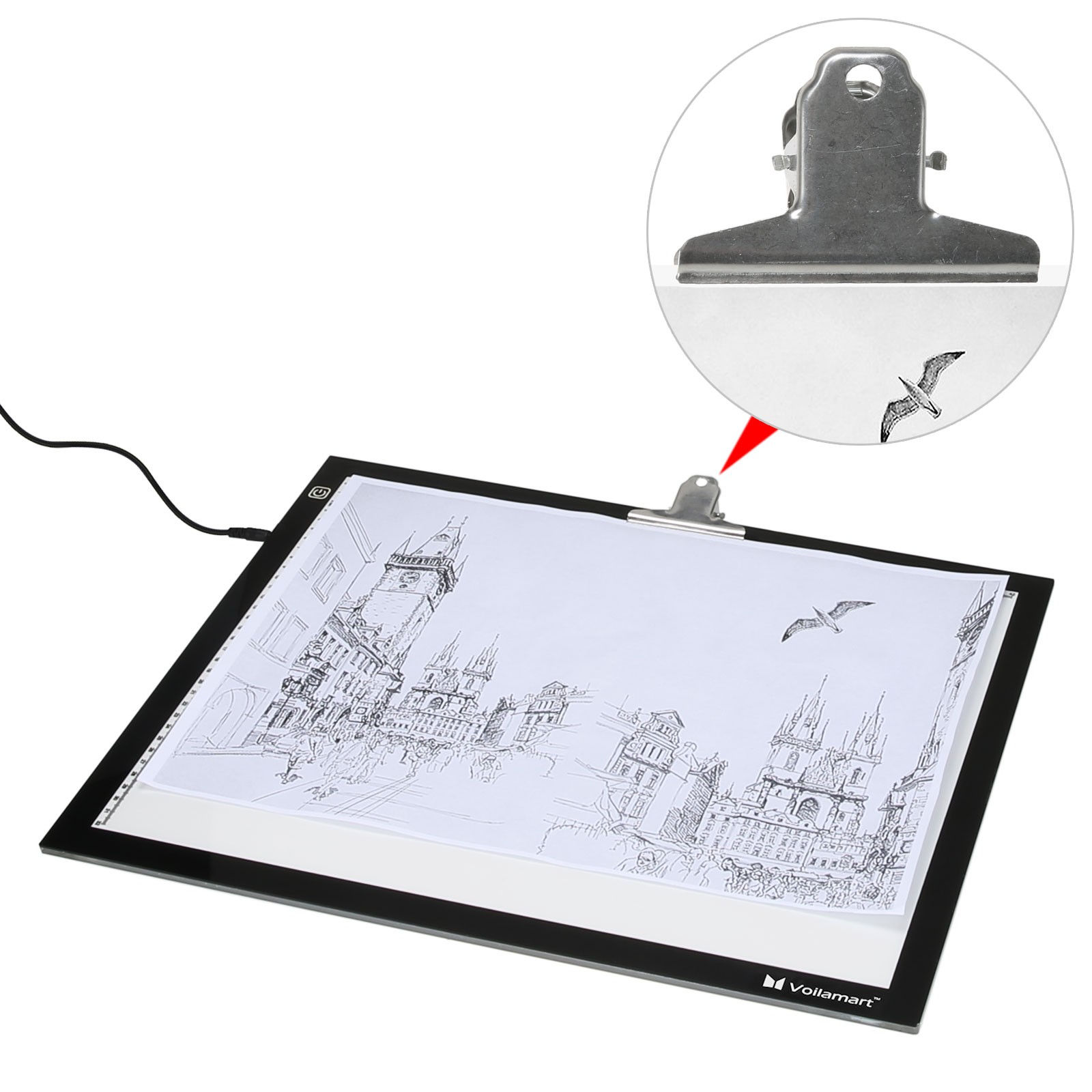 1600x1600 Voilamart A2 Led Tracing Light Box Stencil Drawing Board Pattern