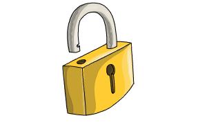 300x200 How To Draw A Lock