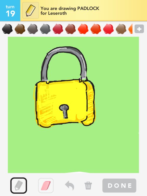 500x667 Padlock Drawings