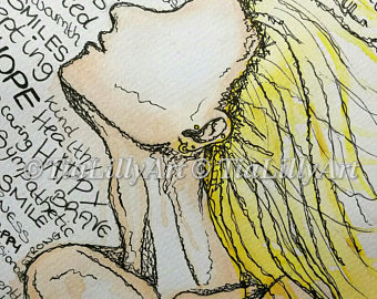 340x270 Pain Drawing Etsy