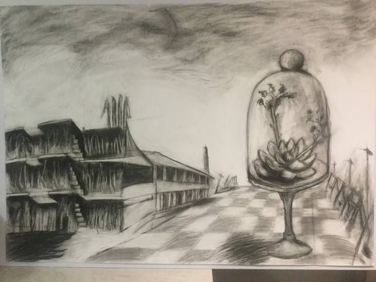 770x578 Saatchi Art My Sister's Pain Drawing By Chanda Hanel