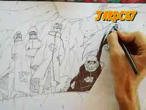 480x360 Drawing Six Pain (Naruto Shippuden) By Jardc87