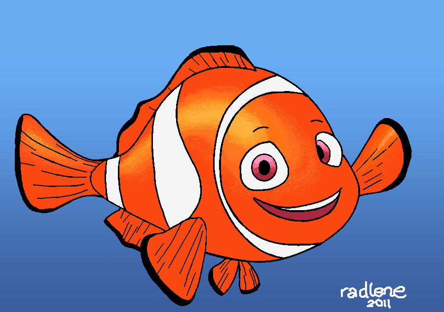 900x634 Nemo Drawing In Ms Paint By Radexopoblete