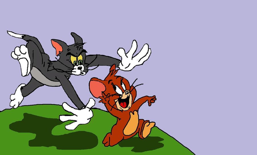 900x544 Paint Drawing Tom And Jerry By Snowtigersuzan