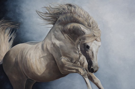570x379 If I Never Sold Another Painting I'D Still Paint Horses
