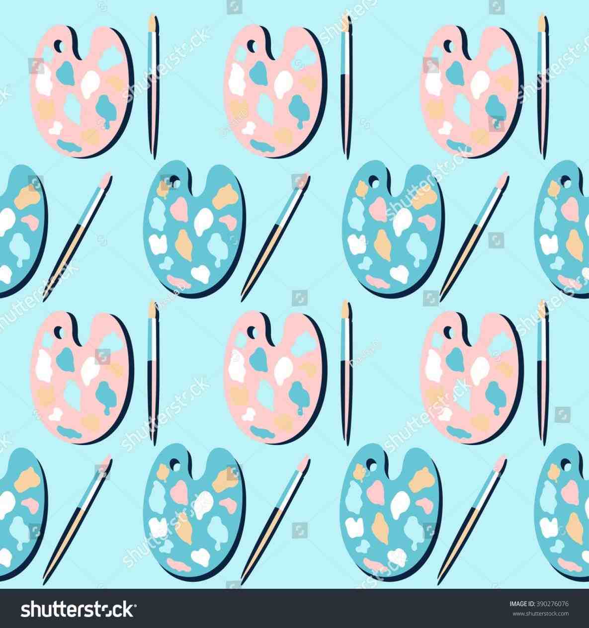 1185x1264 Palette Paint Stock Painting Clipart Artist Pencil And In Color