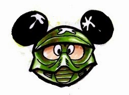 254x187 Finding Bonggamom How To Decorate Mickey Paintball Rice Krispy