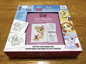 300x225 Disney Princess Palace Pets Art Studio Project Book Paints Drawing