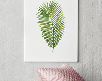 340x270 Palm Leaf Drawing Etsy