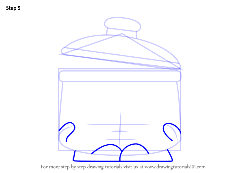 844x598 Learn How To Draw Saucy Pan From Shopkins (Shopkins) Step By Step