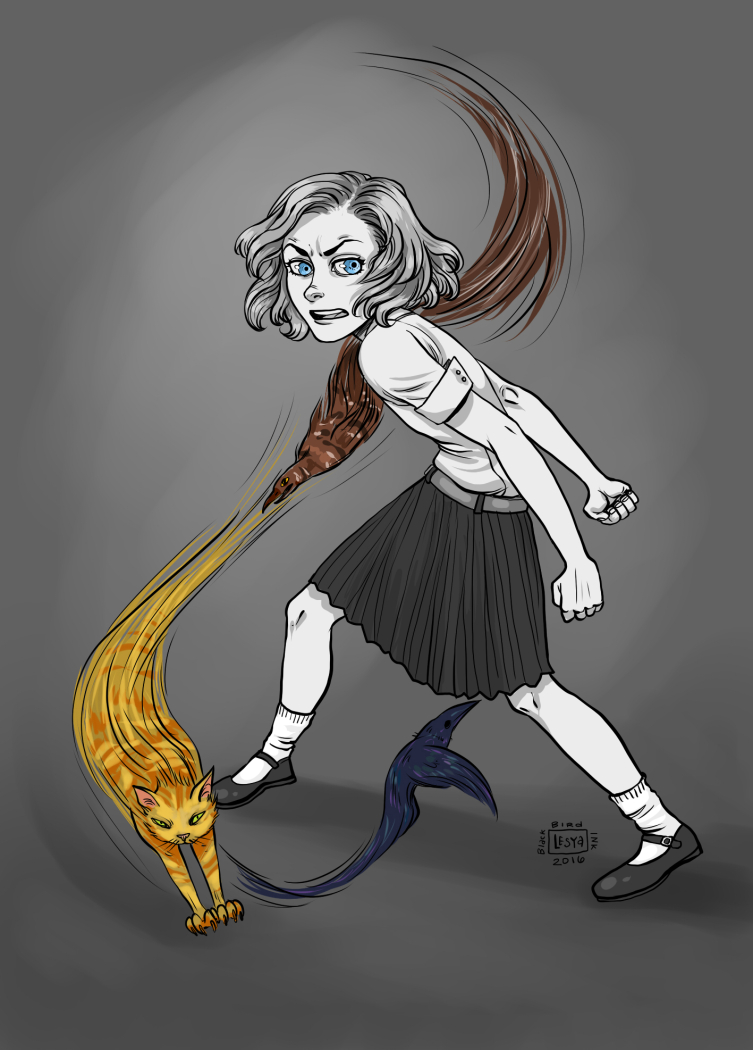 753x1050 Lyra And Pan By Blackbirdink