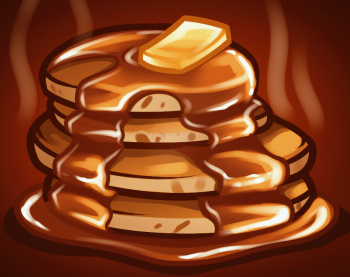 350x277 How To Draw How To Draw Pancakes