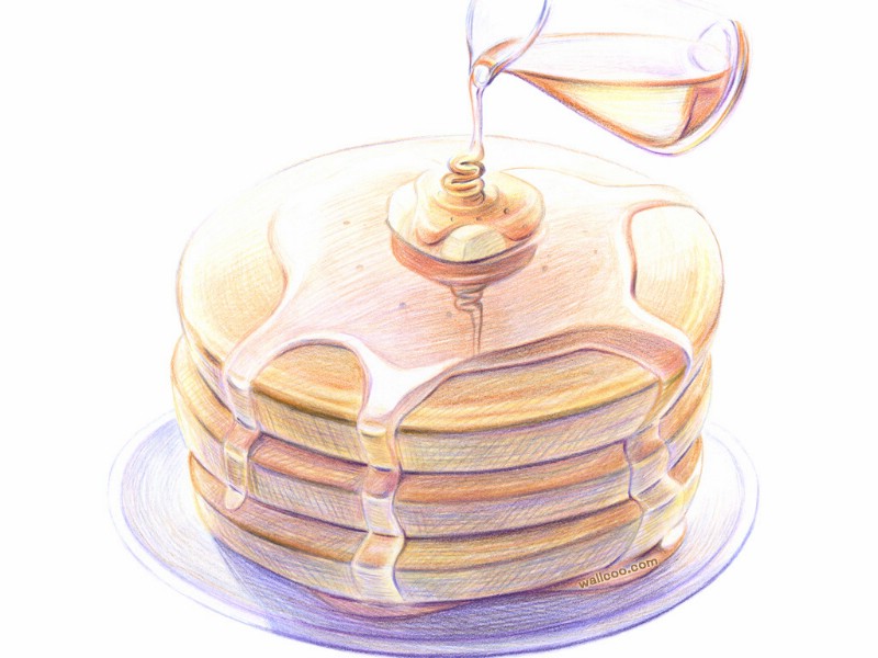 800x600 Pancake (Don'T Like The Taste But Love The Drawings