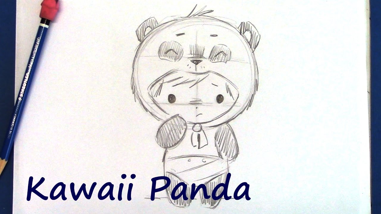 1280x720 How To Draw A Manga Panda Bear