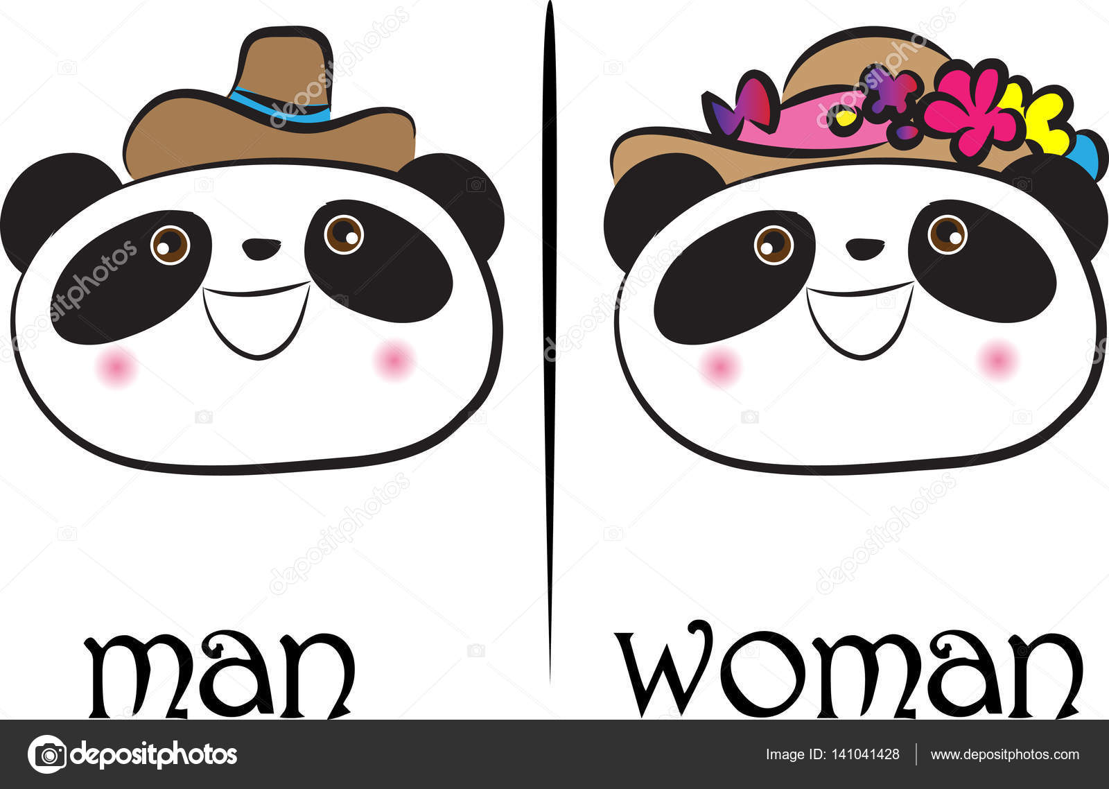 1600x1138 Vector Drawing Cute Panda Face Stock Vector Wenpei
