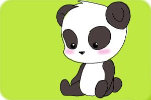 300x200 How To Draw A Panda For Kids