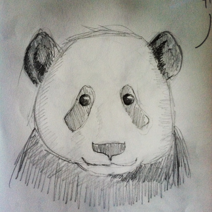 Panda Drawing In Pencil at GetDrawings | Free download