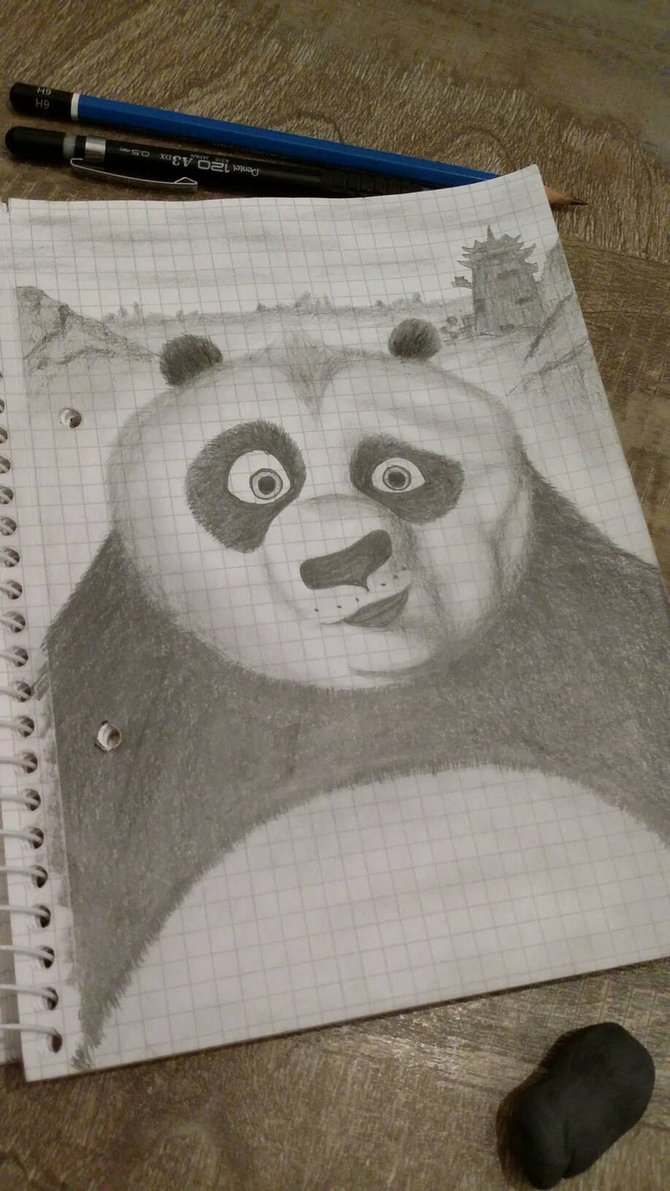 Panda Pencil Drawing at GetDrawings | Free download