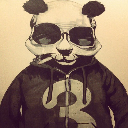 500x500 Skull Panda By Oanhknguyen