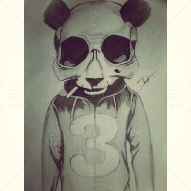 640x640 Skull Panda ~