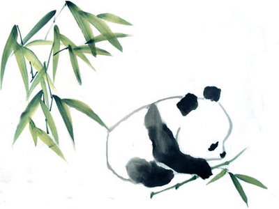400x300 Baby Panda And Bamboo Cindy Pon Pandas Panda