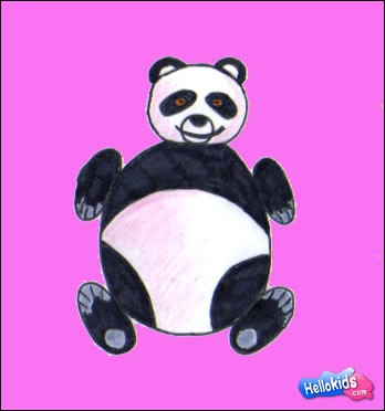348x372 Panda Coloring Pages, Drawing For Kids, Videos For Kids, Kids