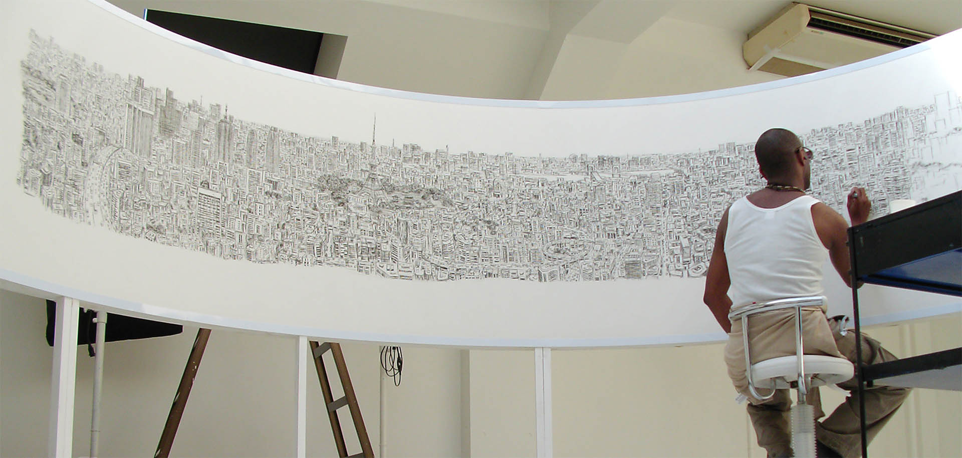1920x914 Stephen Wiltshire's Tokyo Panorama Drawing