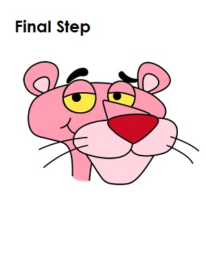 300x388 To Draw The Pink Panther