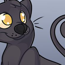 220x220 How To Draw How To Draw A Black Leopard, Cartoon Black Panther