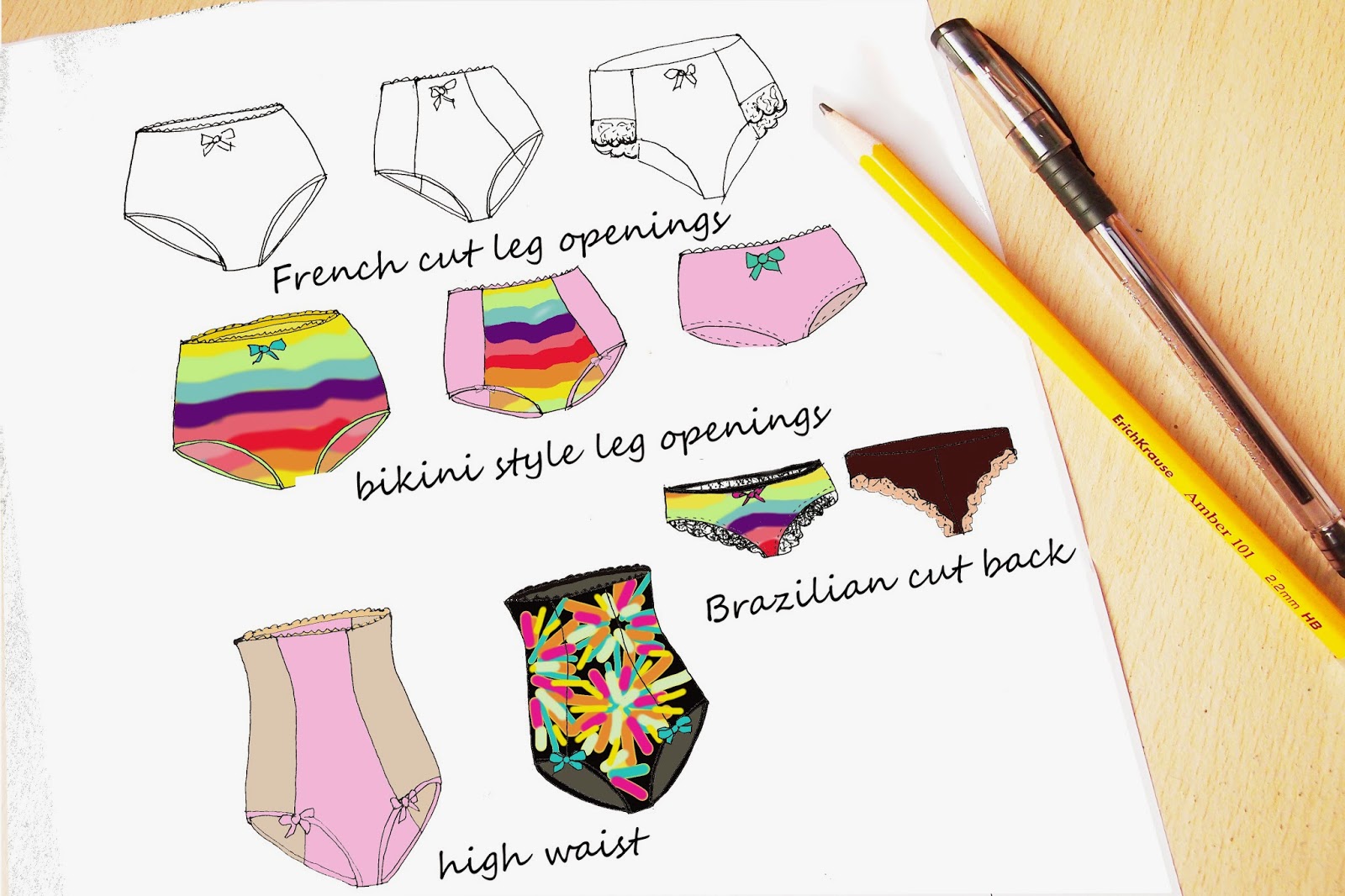 1600x1066 Domoshar Drawing Lingerie