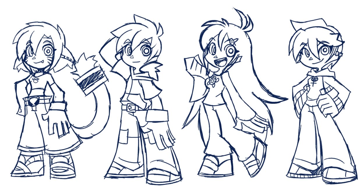 1243x643 Trying The Panty And Stocking Style Wip By Rongs1234