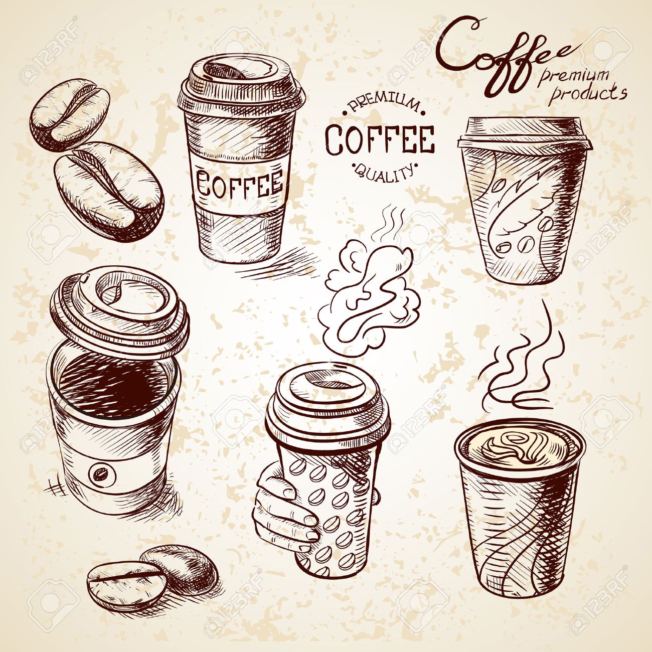 Download Paper Coffee Cup Drawing at GetDrawings.com | Free for ...