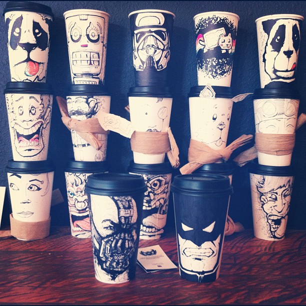 612x612 Whole Family! ) Unusual Coffee Cup