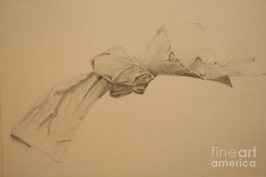 900x600 Towel Knot Drawing By Michelle Etzel Taylor