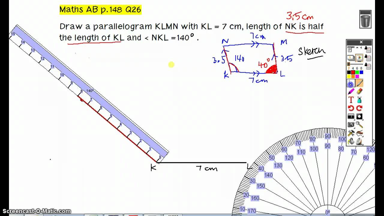 1280x720 Term 4 Drawing Parallelogram
