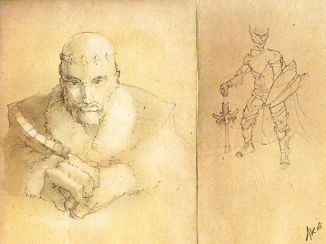 640x480 Parchment Drawings By Arthurk87
