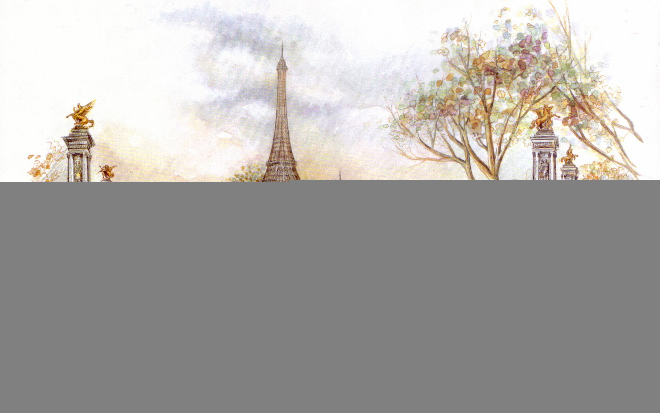 2560x1600 Paris Drawing 749235