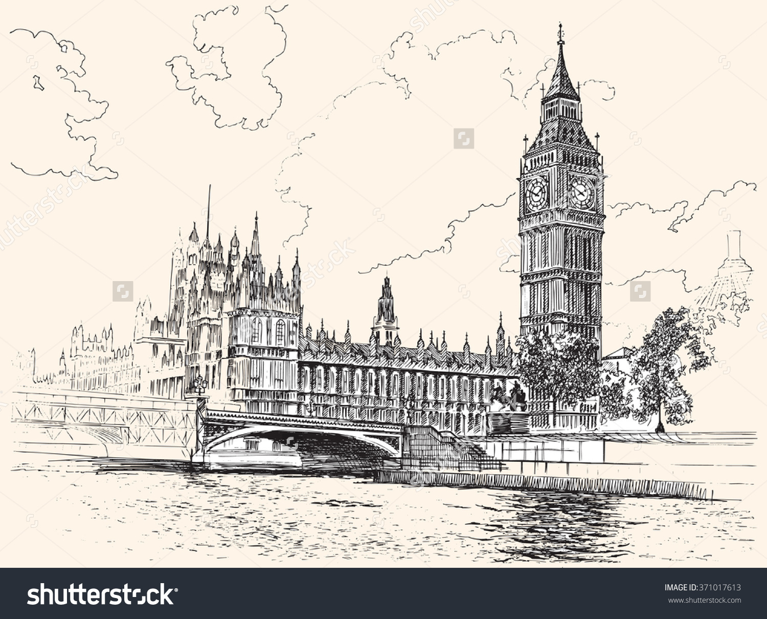 1500x1209 Big Ben And Houses Of Parliament, Westminster, London, Hand