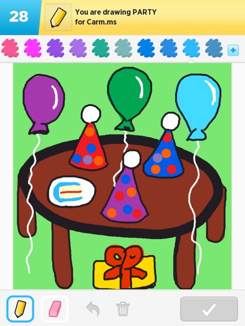 500x667 Party Drawings