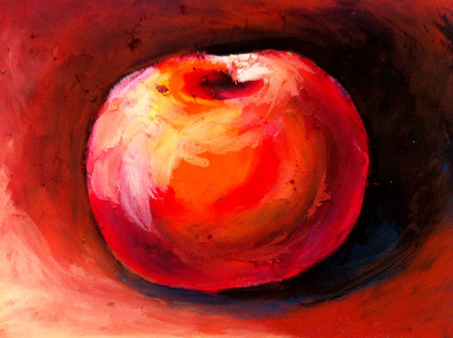 656x490 Oil Pastels. Color Mixing And Blending. Art Lesson.