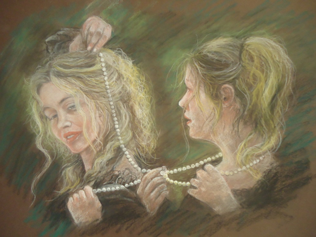 1032x774 Quick Pastel Pencil Drawing By Blackblacksea