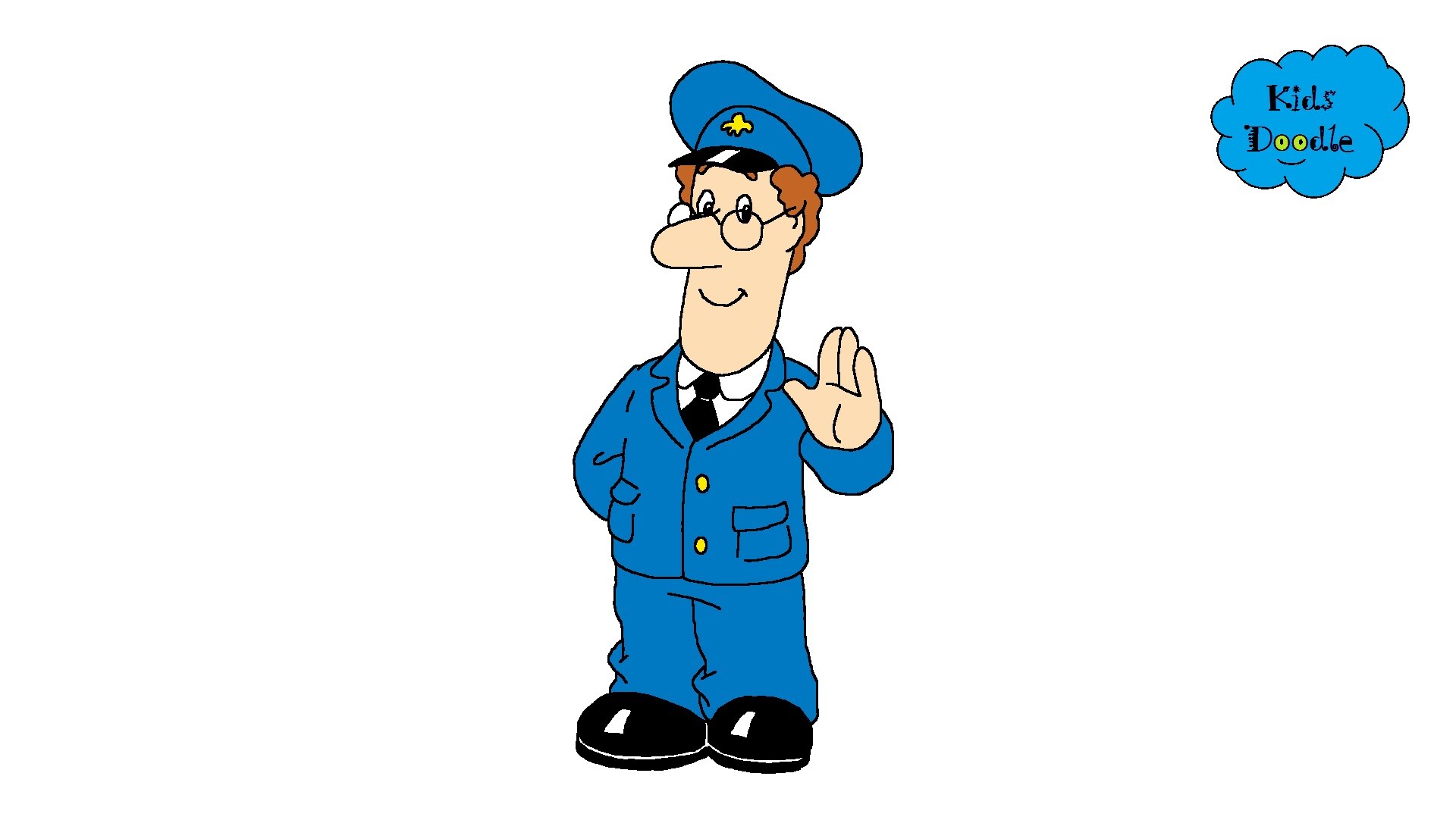 1920x1082 How To Draw Postman Pat From The Movie And Tv Episodes In A Full